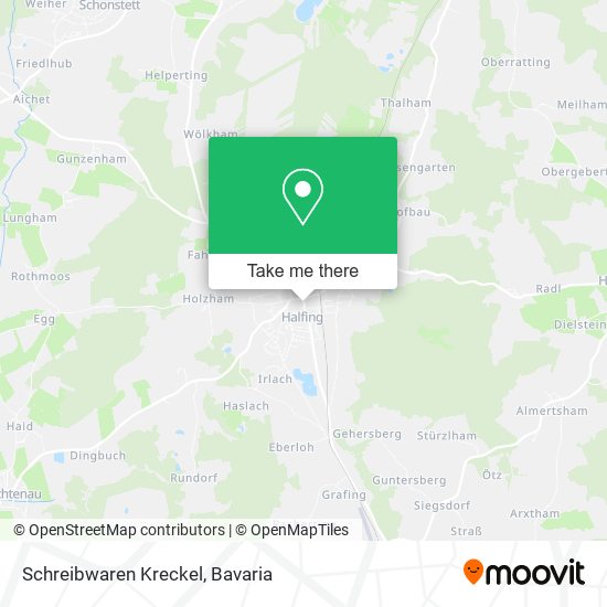 Schreibwaren Kreckel map