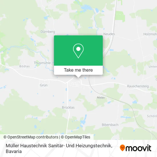 Карта Müller Haustechnik Sanitär- Und Heizungstechnik