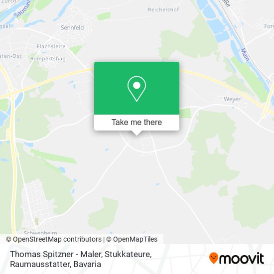 Thomas Spitzner - Maler, Stukkateure, Raumausstatter map