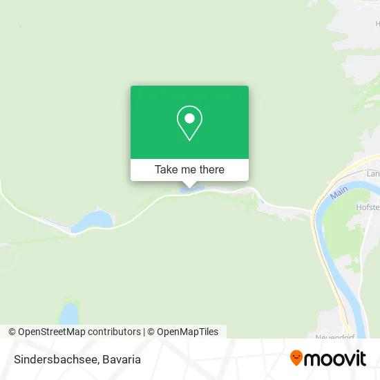 Карта Sindersbachsee