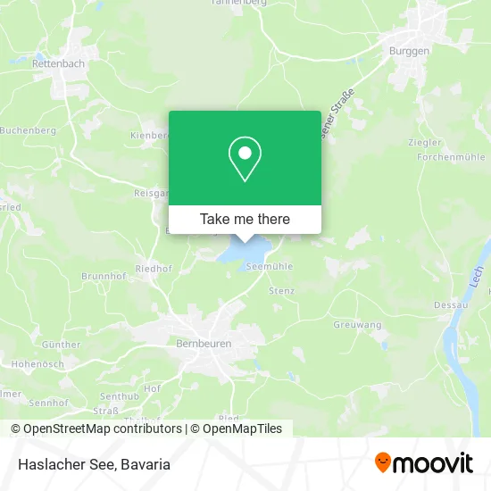 Карта Haslacher See