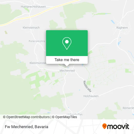 Fw Mechenried map