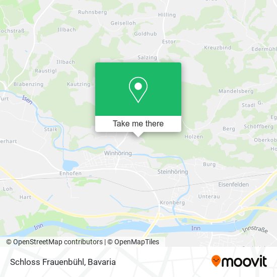 Schloss Frauenbühl map