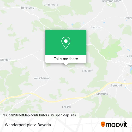 Карта Wanderparkplatz