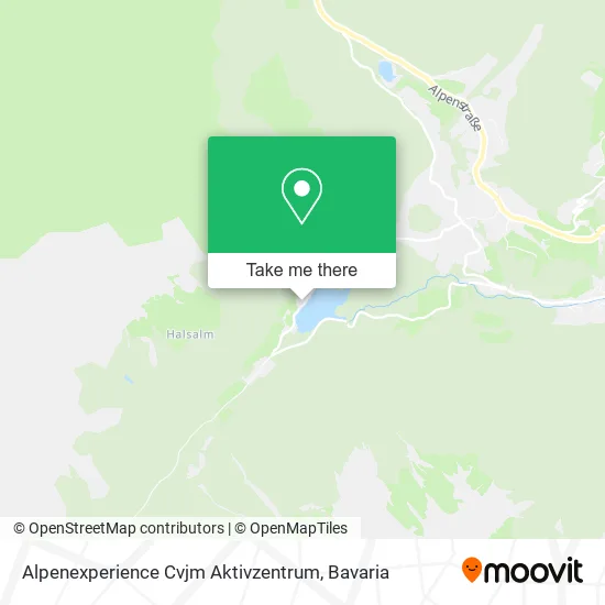 Карта Alpenexperience Cvjm Aktivzentrum
