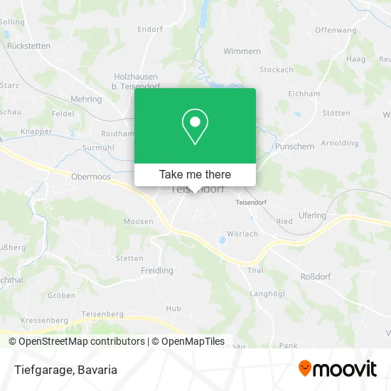 Карта Tiefgarage