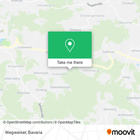 Карта Wegweiser