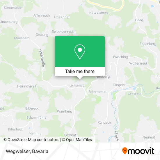 Карта Wegweiser