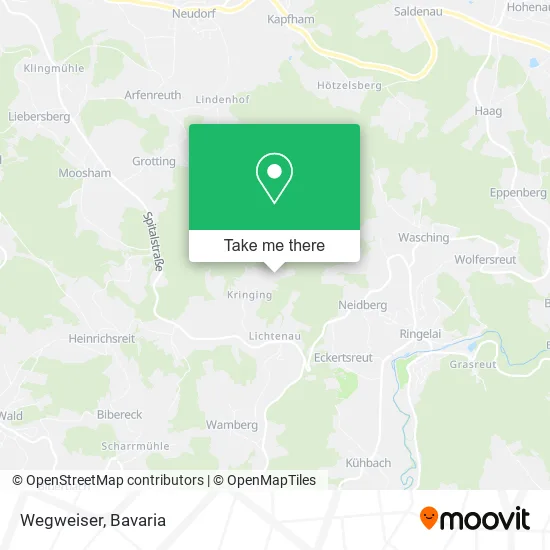 Карта Wegweiser