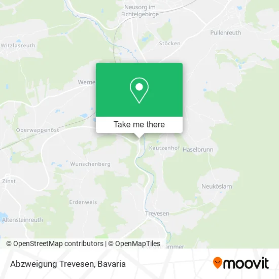 Карта Abzweigung Trevesen