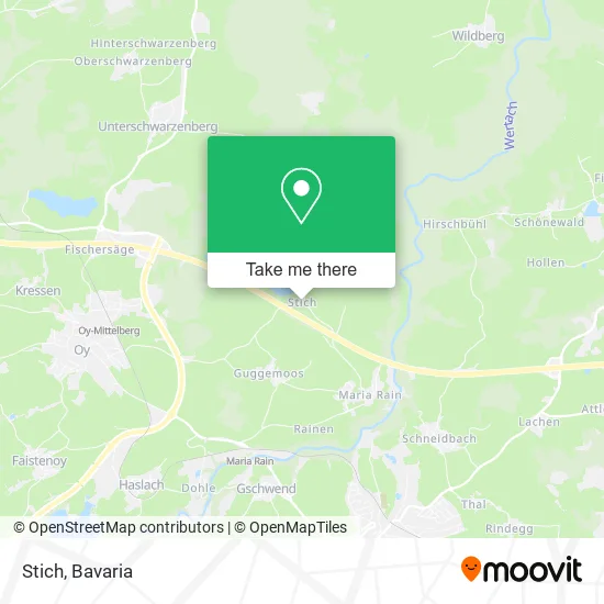 Карта Stich