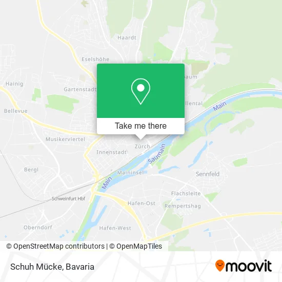 Карта Schuh Mücke