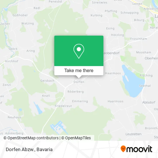 Карта Dorfen Abzw.