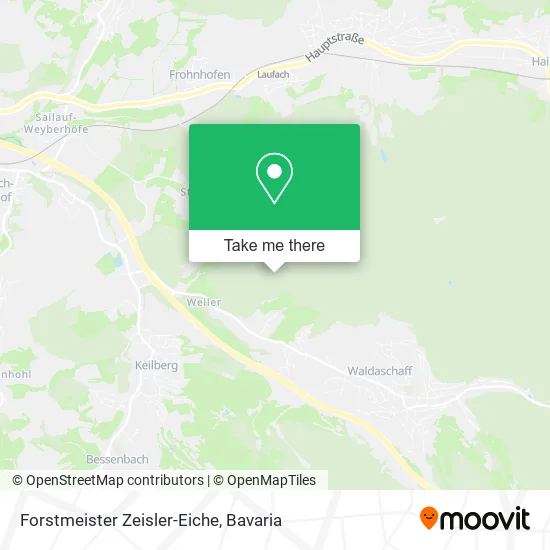 Карта Forstmeister Zeisler-Eiche