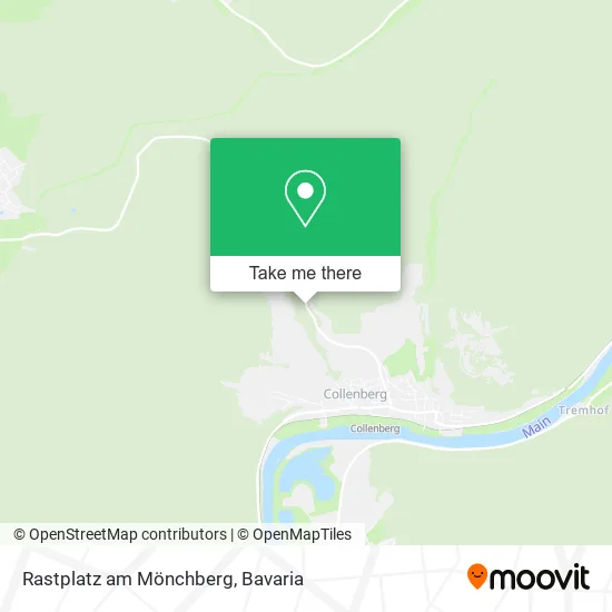 Карта Rastplatz am Mönchberg