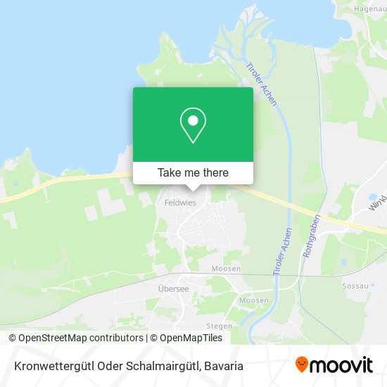 Kronwettergütl Oder Schalmairgütl map