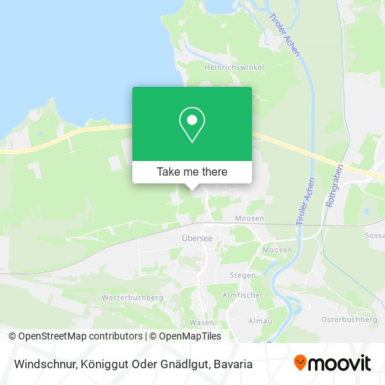 Windschnur, Königgut Oder Gnädlgut map