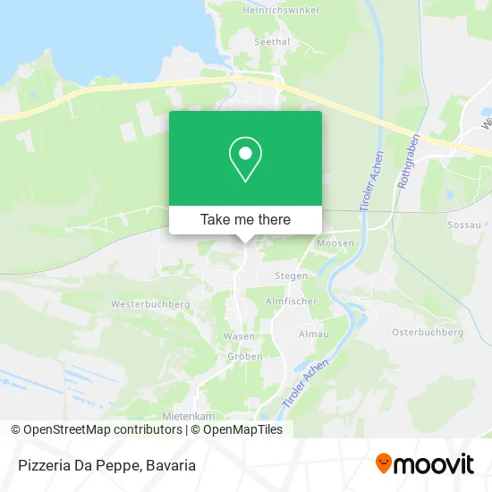 Карта Pizzeria Da Peppe
