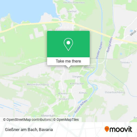 Карта Gießner am Bach
