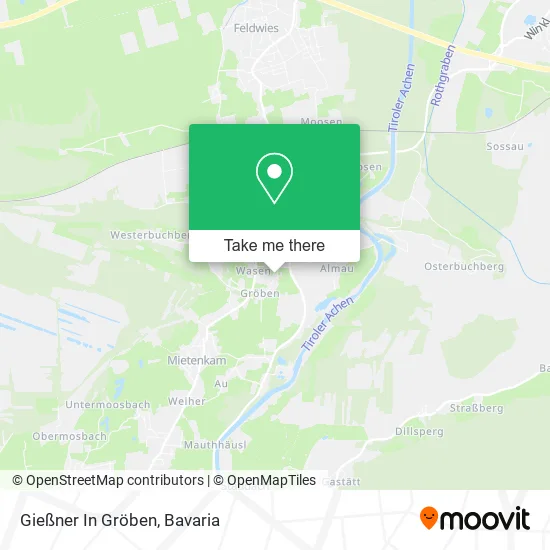 Карта Gießner In Gröben