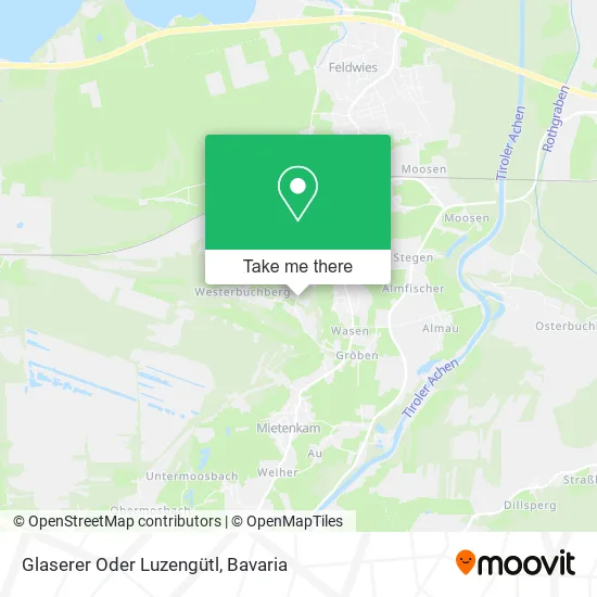 Карта Glaserer Oder Luzengütl