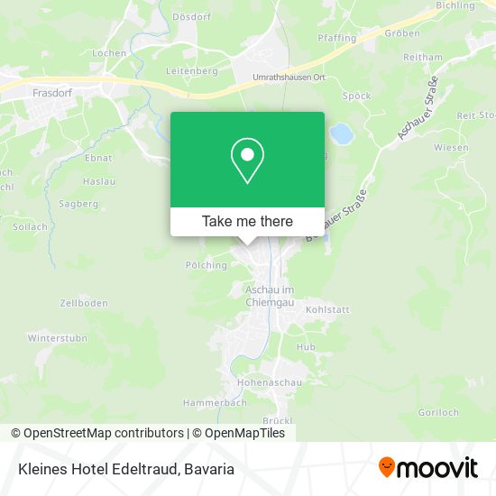 Kleines Hotel Edeltraud map