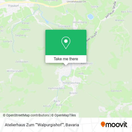 Карта Atelierhaus Zum ""Walpurgishof""