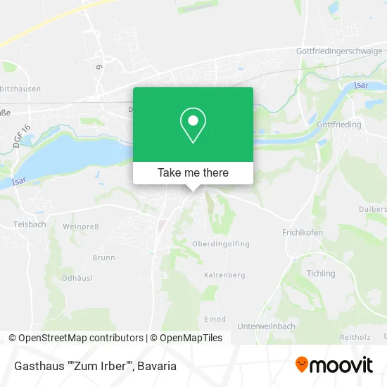 Карта Gasthaus ""Zum Irber""
