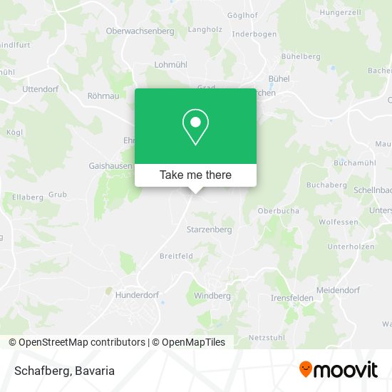 Schafberg map