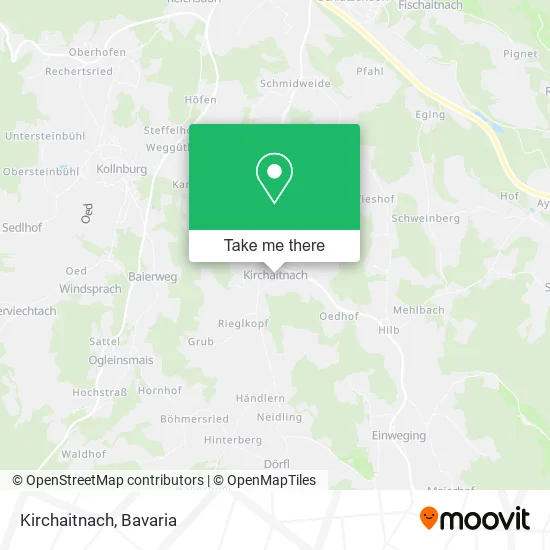 Карта Kirchaitnach