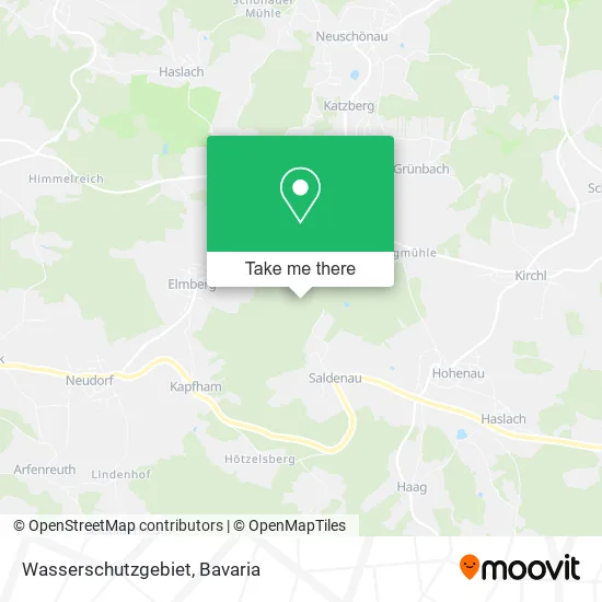 Карта Wasserschutzgebiet