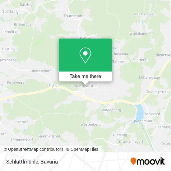 Карта Schlattlmühle