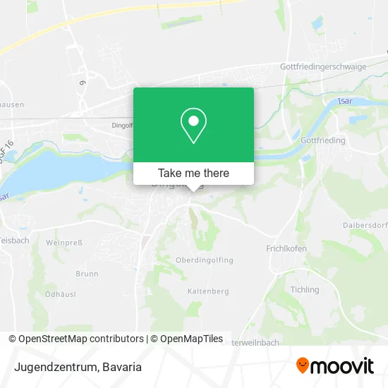 Карта Jugendzentrum