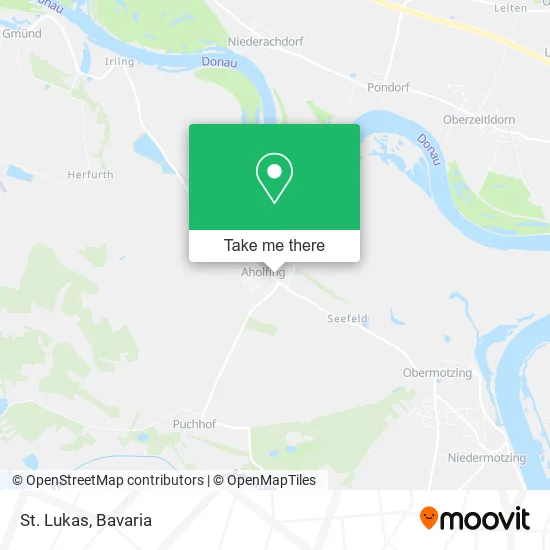St. Lukas map