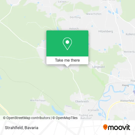 Карта Strahlfeld