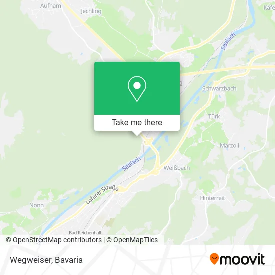 Карта Wegweiser