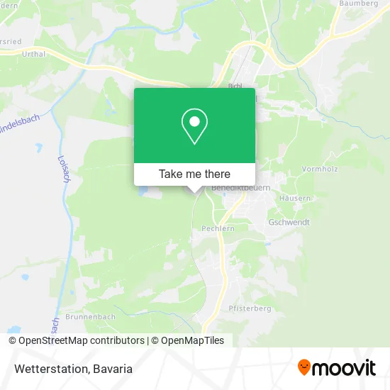 Карта Wetterstation