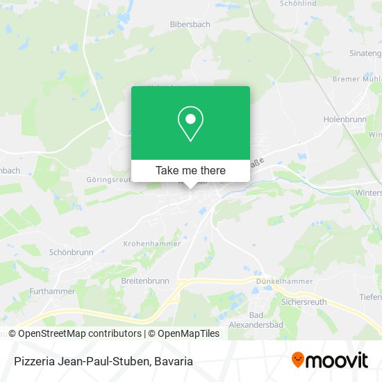 Pizzeria Jean-Paul-Stuben map
