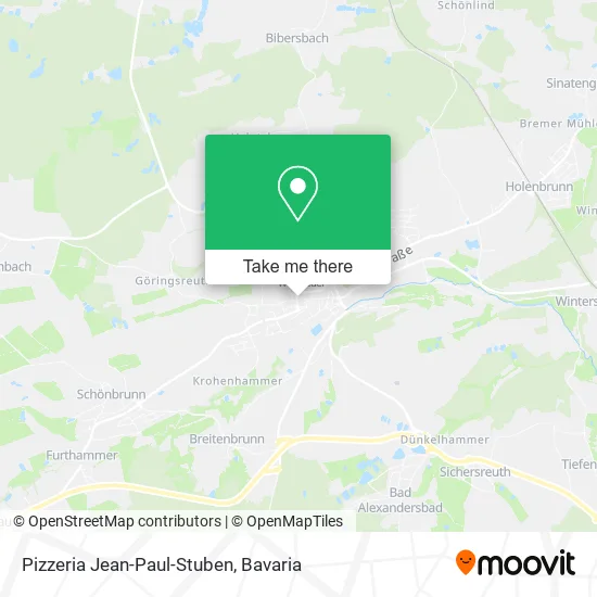 Pizzeria Jean-Paul-Stuben map
