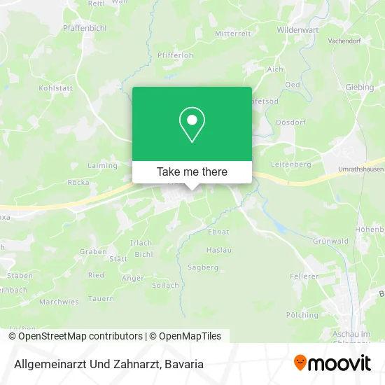 Карта Allgemeinarzt Und Zahnarzt