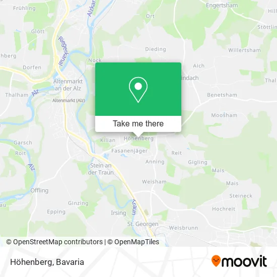 Карта Höhenberg