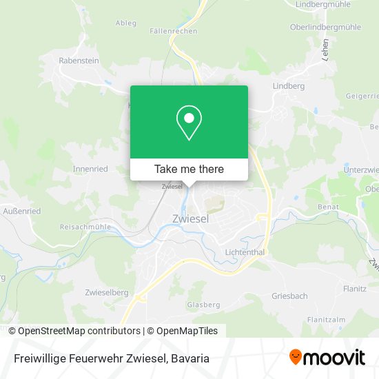 Freiwillige Feuerwehr Zwiesel map