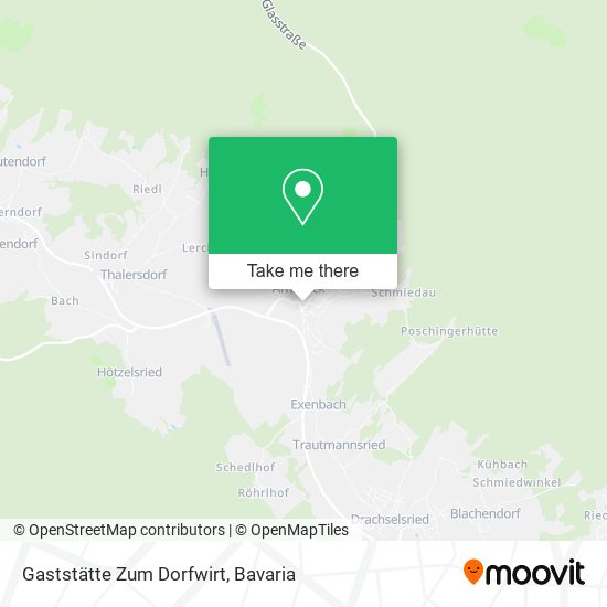 Карта Gaststätte Zum Dorfwirt