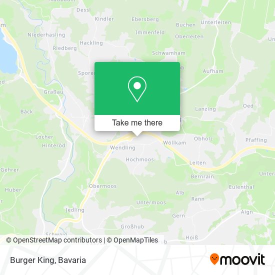 Burger King map