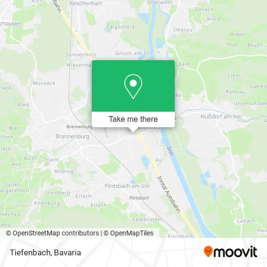 Карта Tiefenbach