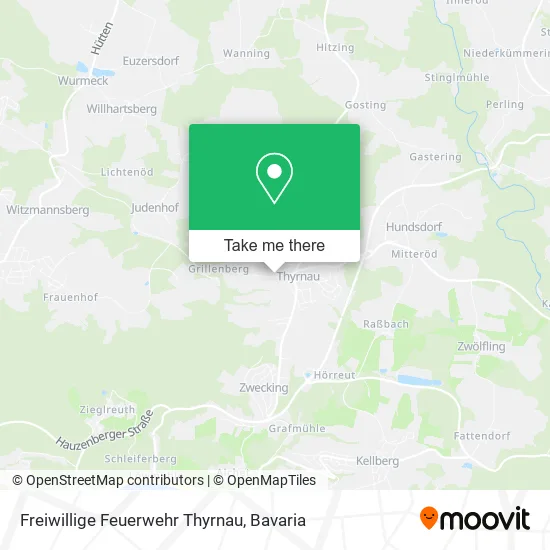 Карта Freiwillige Feuerwehr Thyrnau