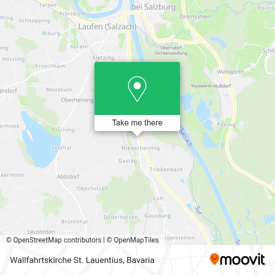 Wallfahrtskirche St. Lauentius map