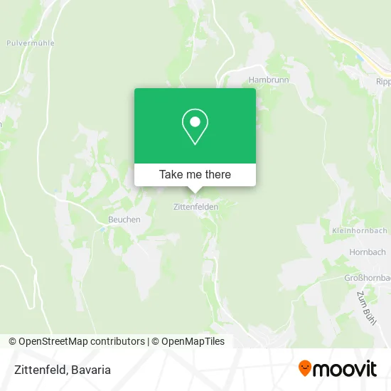 Карта Zittenfeld
