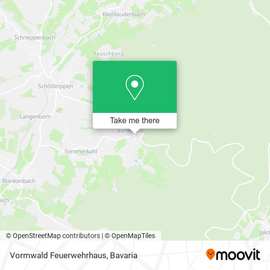 Vormwald Feuerwehrhaus map