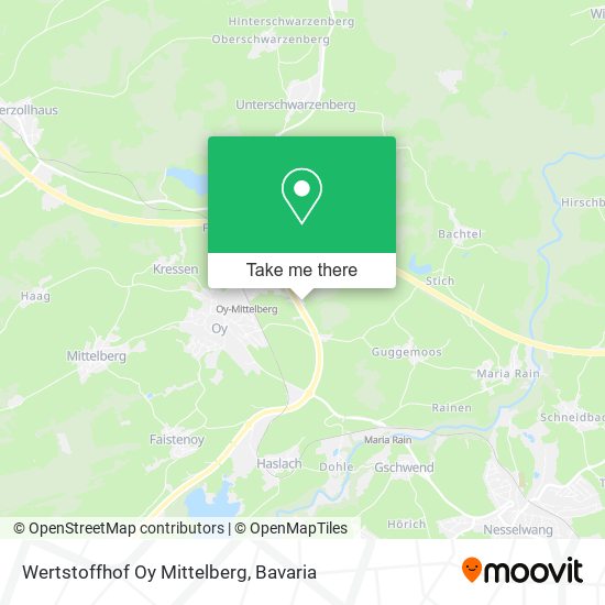 Wertstoffhof Oy Mittelberg map